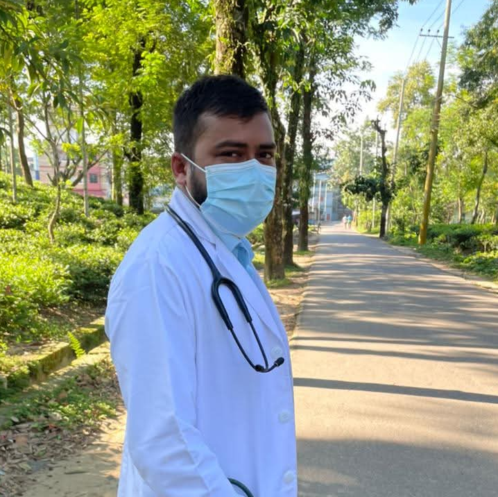 Dr. Sadre Alam Ansari in clinic